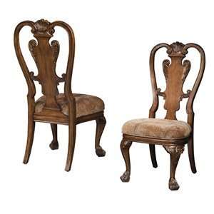 Hekman 1 1322 Orleans Side Dining Chair, Praline (2 pack)  