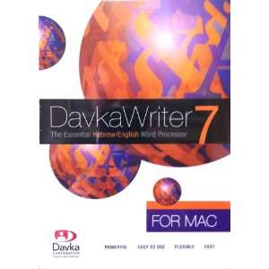 DavkaWriter 7 for Mac Hebrew Word Processing The BEST Hebrew Program 