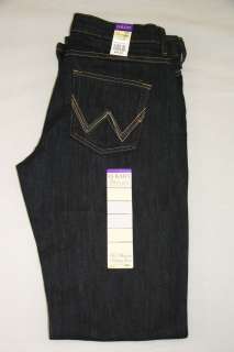 Wrangler Q BABY boot cut Dark Dynasty Stretch Womens jeans size 9/10 x 