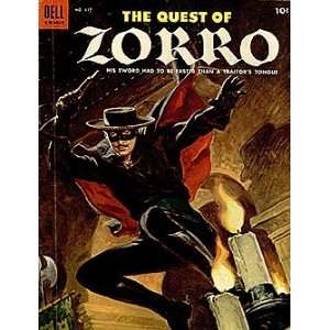  Zorro (1949 series) #1 FC #617 Dell Publishing Books