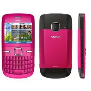  Nokia C3 GSM Quadband Phone (Unlocked) Hot Pink 