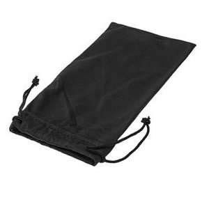  Drawstring Charming Black Glossy Beanbag Cloth Bag