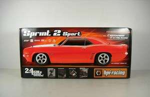 HPI RTR Sprint 2 Sport w 2.4GHz 1969 Camaro Body 106133  