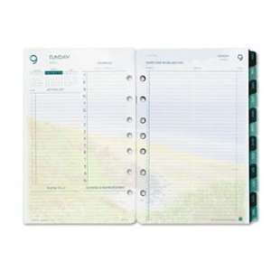  Coastlines Dated Two Page per Day Organizer Refill, 5 1/2 