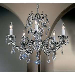 Classic Lighting 57205 MS SC Swarovski Spectra Crystal Princeton II 18 