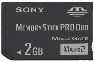 Sony Magic Gate Memory Stick Pro Duo Mark 2 2GB 2 GB  
