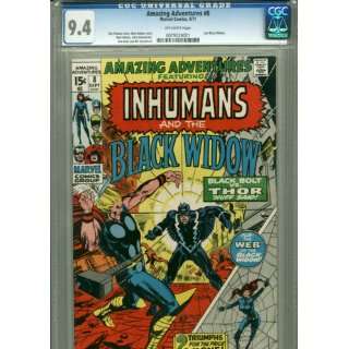   Inhumans and the Black Widow) Roy and Neal Adams Thomas Books