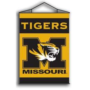 NIB Missouri Tigers MIZZOU MU Indoor Banner Flag Scroll  