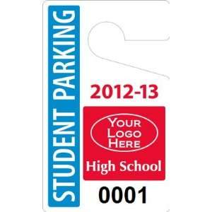  Plastic ToughTags for Student Parking Permits ValueTag, 3 