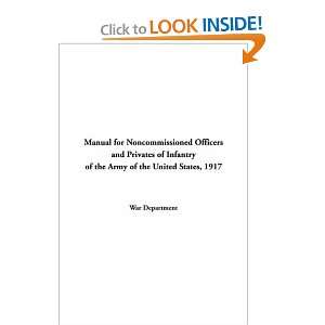  Manual for Noncommissioned Officers and Privates of 
