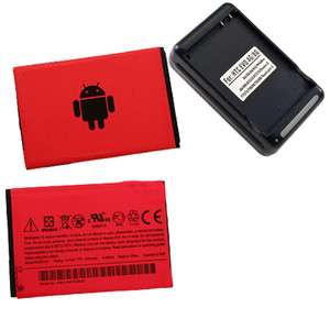 NEW 2X 1500mAh battery for HTC Evo 4G + Dock Charger  