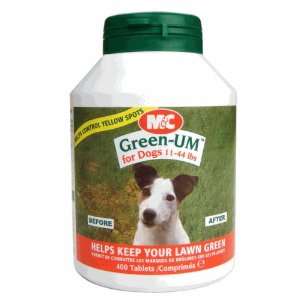  ECONOMY SIZE Green UM for Dogs 11 44 lbs (400 tablets 