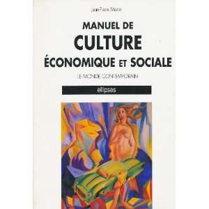  manuel culture eco et sociale (9782729842079) Martin 