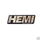 HEMI Emblem Set of 3   That thing got a HEMI?