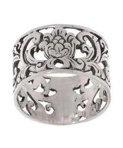 Sterling Silver Filigree Ring  