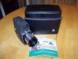 VINTAGE VARIZOOM TOWER 8mm MOVIE CAMERA sold by   