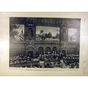   1908 Reichstag Sedan Germany Turkey Parliament Print