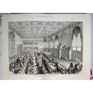  New Turkish Parliament Constantinople 1877 Print