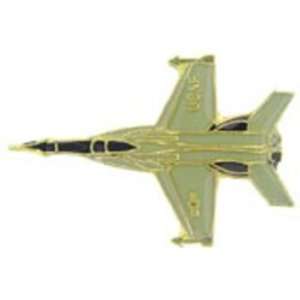 F 18 Hornet Airplane Top View Pin 1 1/2 Arts, Crafts 