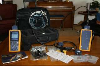Fluke Networks DTX 1800 Cat5 Cat5e Cat6 Cable Tester W/SmartRemote 