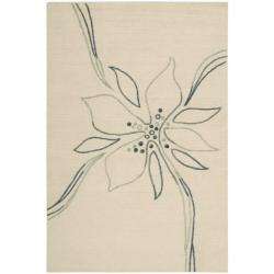 Cambria Beige/ Green/ Blue Floral Rug (8 x 10)  