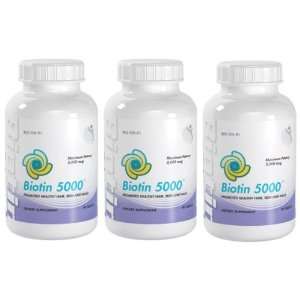  New You Vitamins Biotin 5000 Healthy Hair, Skin And Nails 