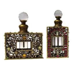 Cristiani Crystal Victorian Style Perfume Bottle  