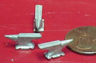 On3/On30 WISEMAN SCENERY DETAIL PARTS SMALL ANVILS  