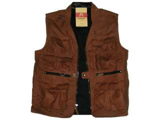 KAKADU Barra Vest Conceal Carry   Brown Multi   Pockets camping 