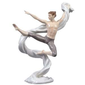  Modern Dance Male Porcelain Sculpture