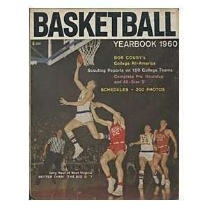 Bob Cousy 1960 Basketball Yearbook Magazine