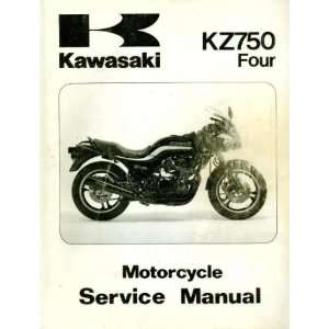  Kawasaki KZ750 Four Motorcycle Service Manual Unknown 
