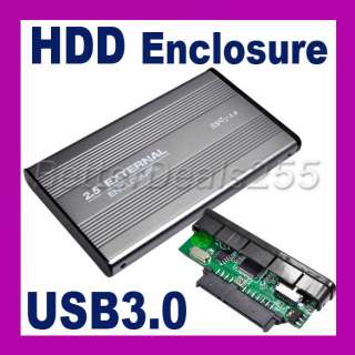   HDD Hard Drive Windows External HDD Enclosure Case Deep Grey  