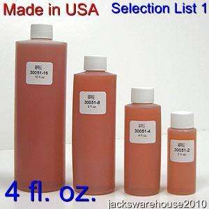 Single 4 fl. oz. Premium Fragrance Oil Selection List 1