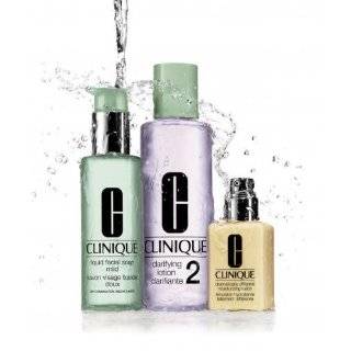  Clinique 3 Step Gift Set Very Dry to Dry with Bar Soap 