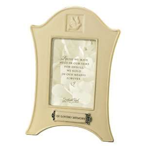   Loving Thoughts In Loving Memory Dove Stoneware Frame Home