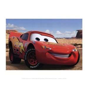 Lightning McQueen   Poster by Walt Disney (14x11)