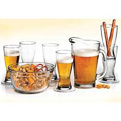 Anchor Hocking 14 piece Beer Party Set  