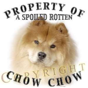  Chow Chow RED Mousepad Dog Mouse Pad Property Of 
