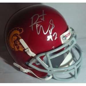 Robert Woods Autographed Mini Helmet   *USC TROJANS* W COA 2A 