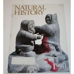    Natural History Magazine, January 1990 Natural History Books