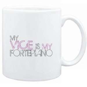  Mug White  my vice is my Fortepiano  Instruments Sports 