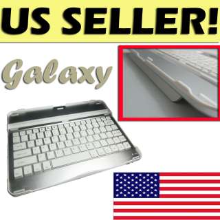 Aluminum Case Cover Wireless Bluetooth Keyboard for Samsung Galaxy 