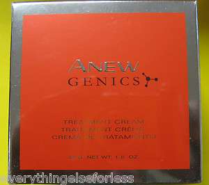 NIB AVON ANEW GENICS Night Treatment Cream 1 oz.   Sealed 094000666540 