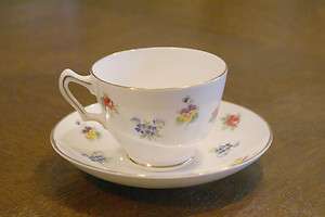  Fine Bone China Cup & and Saucer Plate Dish Dishes Set Tea  