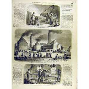  1863 Brick Factory Arnaud Tubes French Print