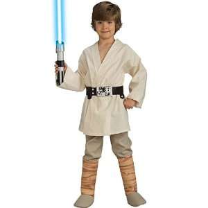  Luke Skywalker Costume Deluxe Child Medium 8 10 Star Wars 