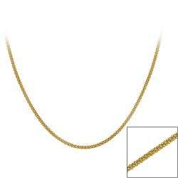   over Silver 36 inch Italian Popcorn Chain Necklace  
