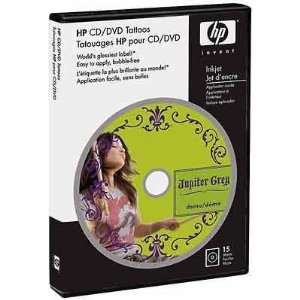  HP CD/DVD Tattoos   4 pack Electronics