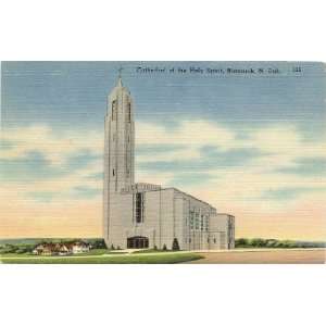   Vintage Postcard Cathedral of the Holy Spirit Bismarck North Dakota